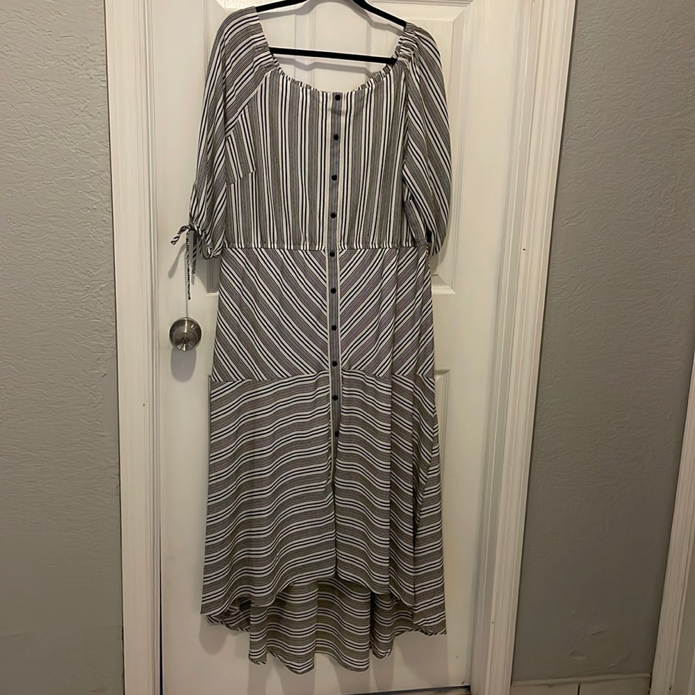 Lane Bryant Striped Dress